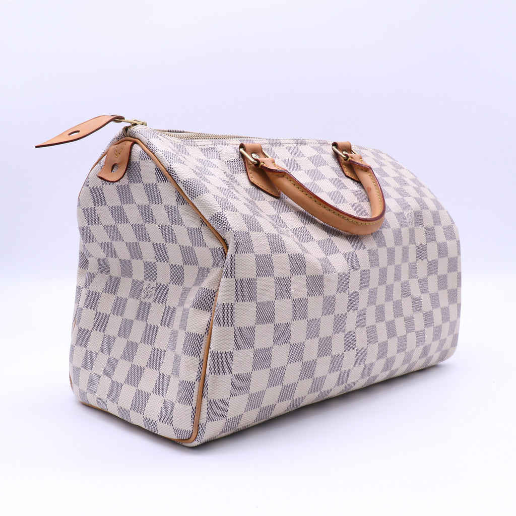 Louis Vuitton Speedy Handbag Damier 35 twins B21340