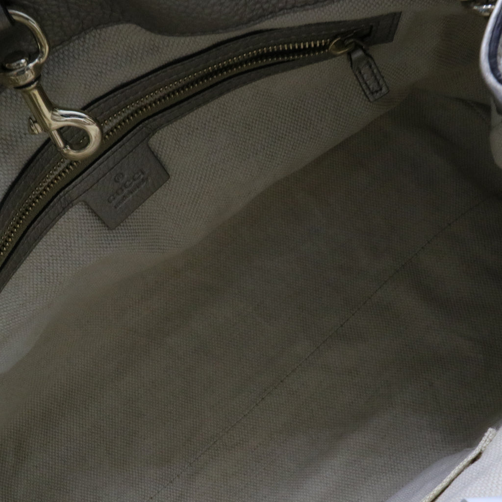 Soho Chain Strap Shoulder Bag Leather Medium