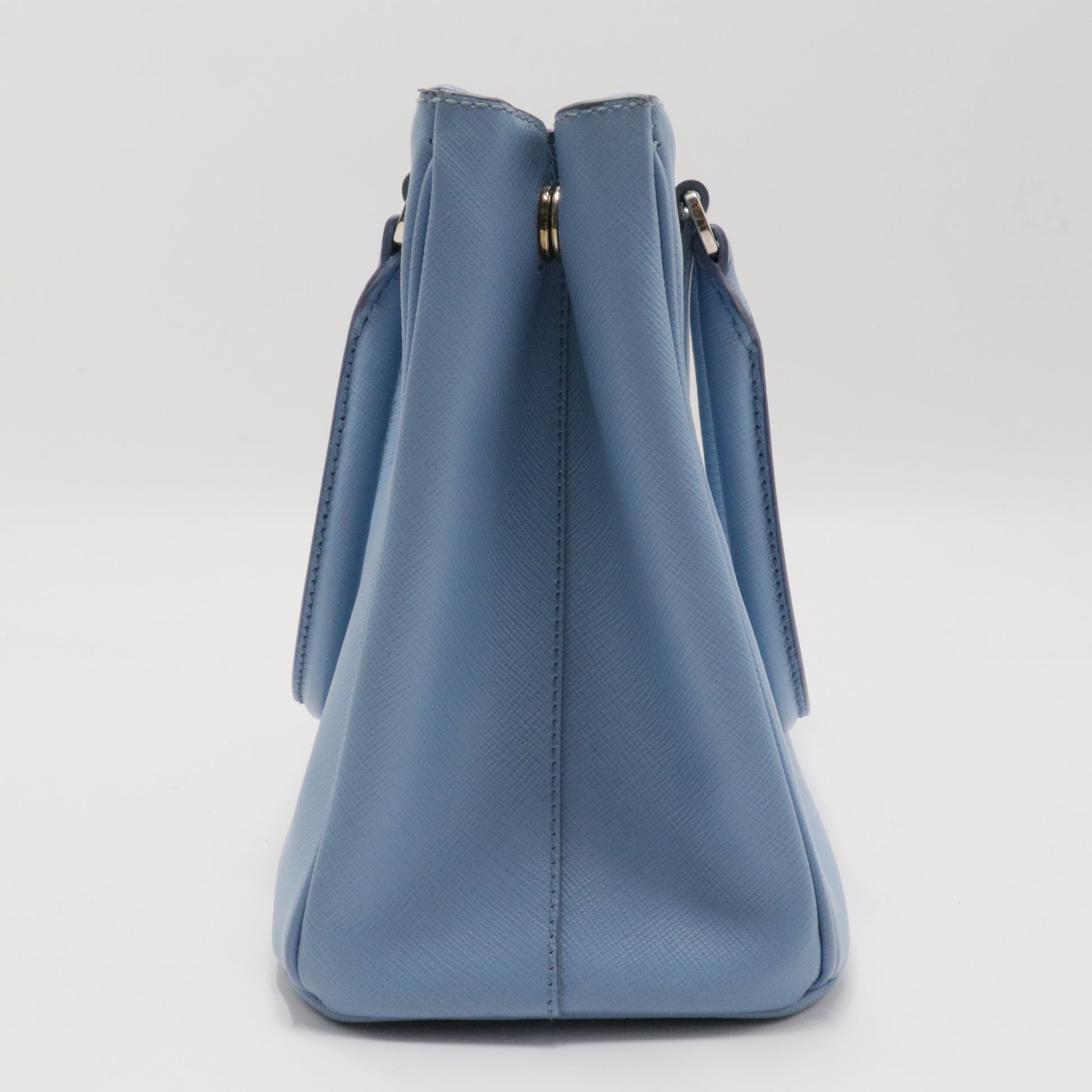 Medium Saffiano Lux Galleria Double Zip Tote