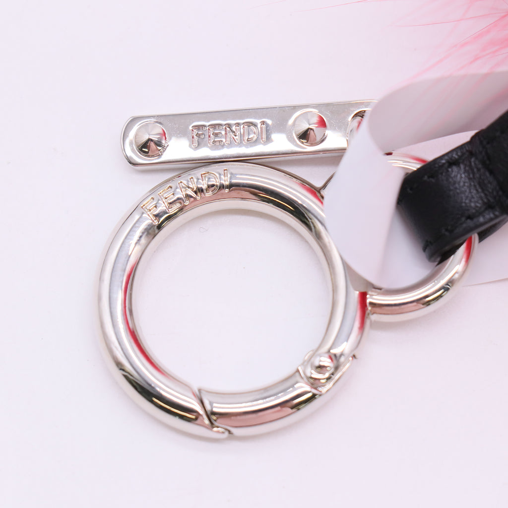 Fendi rainbow pom-pom bag charm W23039