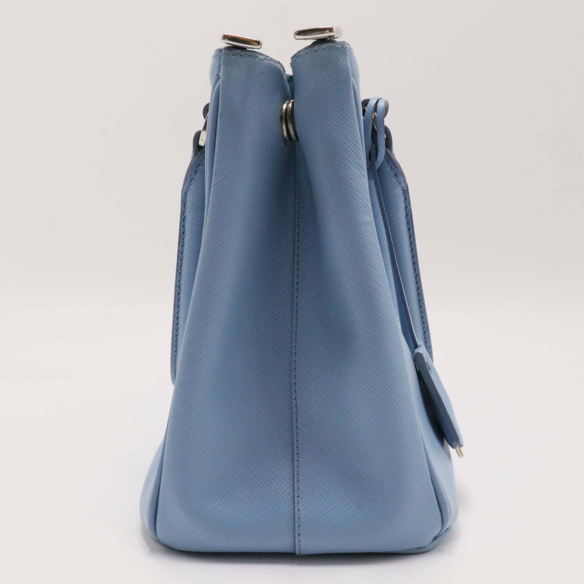 Medium Saffiano Lux Galleria Double Zip Tote