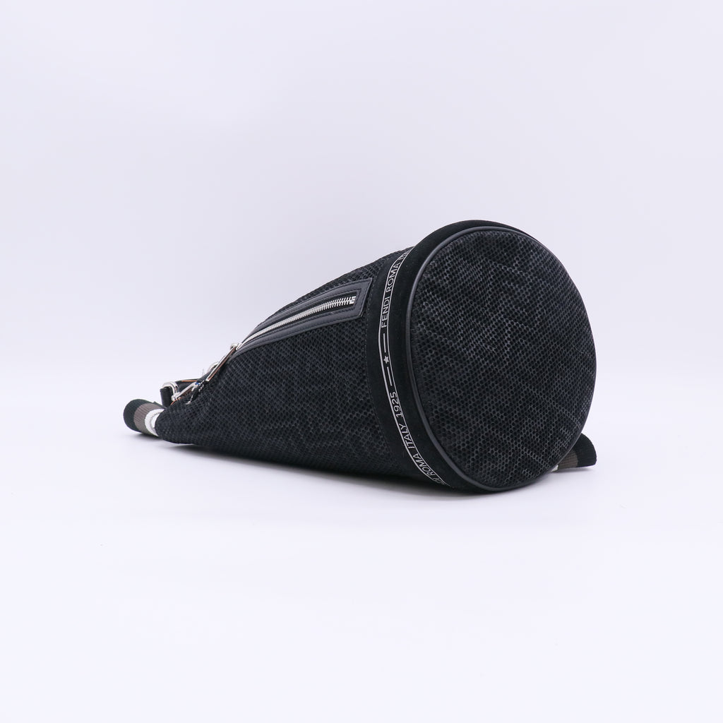 Fendi Mon Tresor Holdall Bucket Bag Zucca Canvas twins LDJ5522