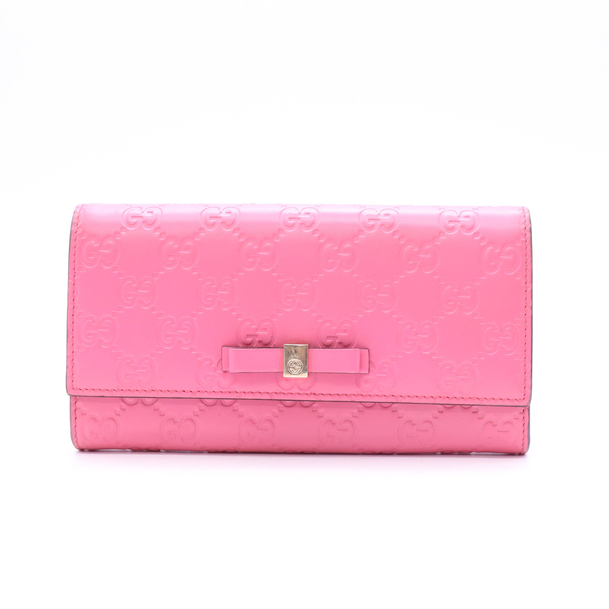 Guccissima Signature Bowy Continental Wallet TWINS W20759