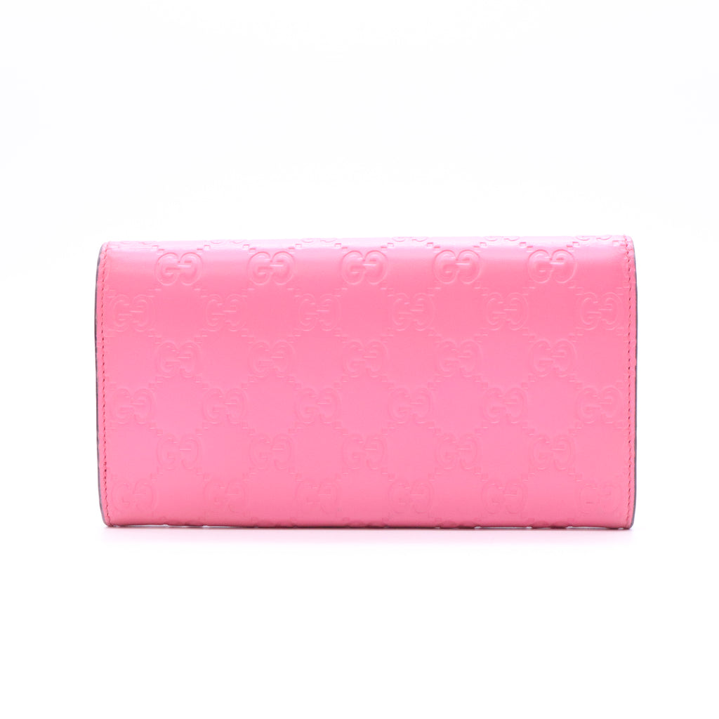 Guccissima Signature Bowy Continental Wallet TWINS W20759