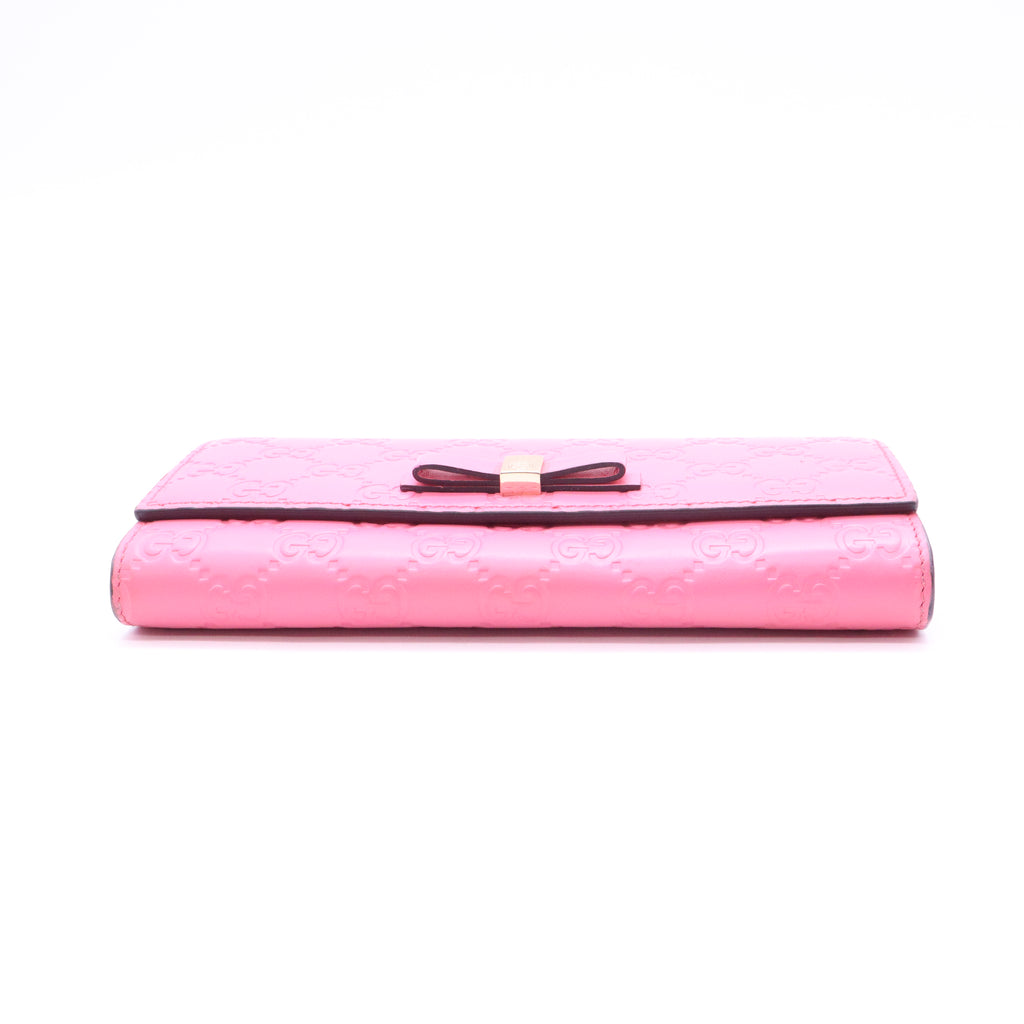 Guccissima Signature Bowy Continental Wallet TWINS W20759