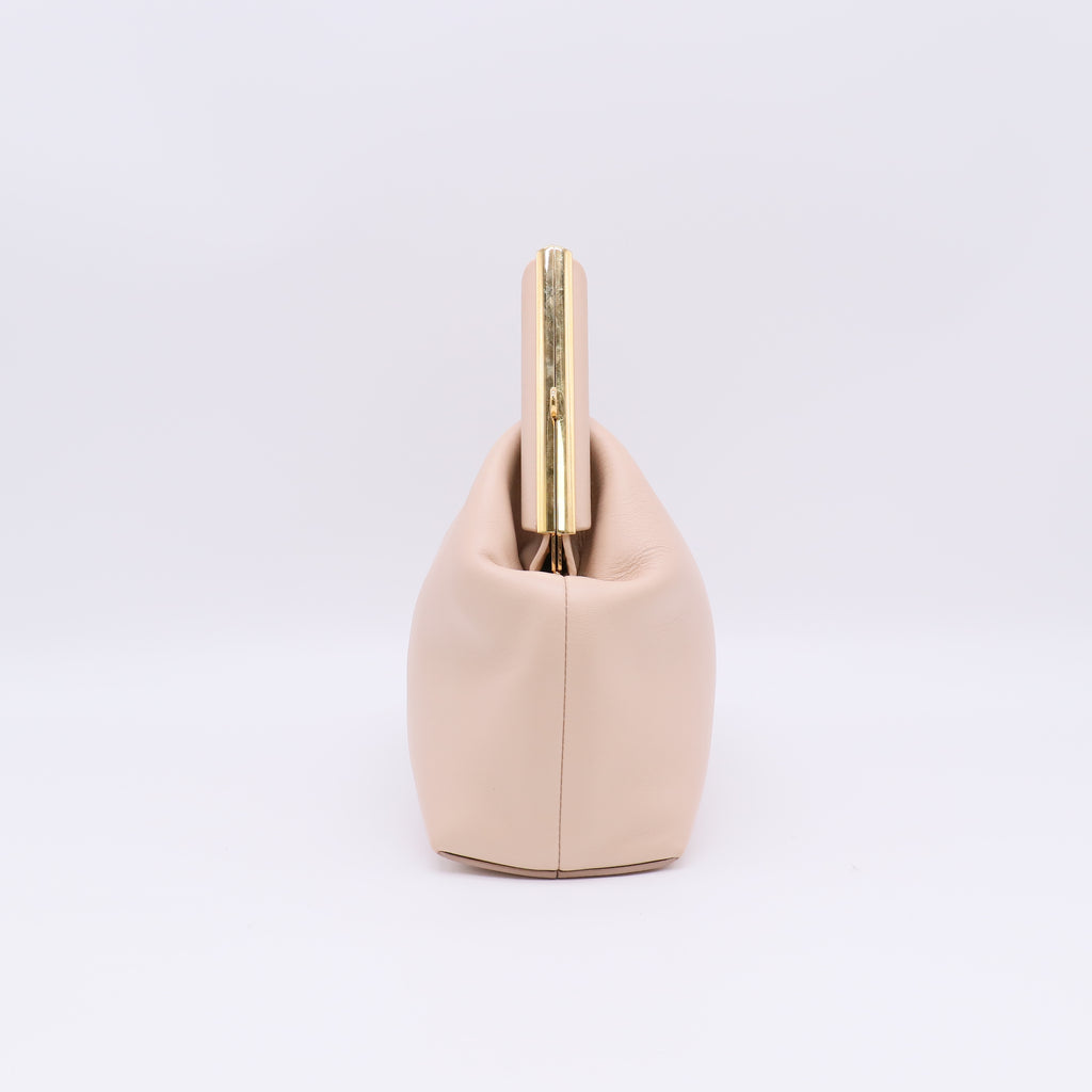 Fendi First Medium Bag in Poudre Pink/Beige Nappa Leather B23180