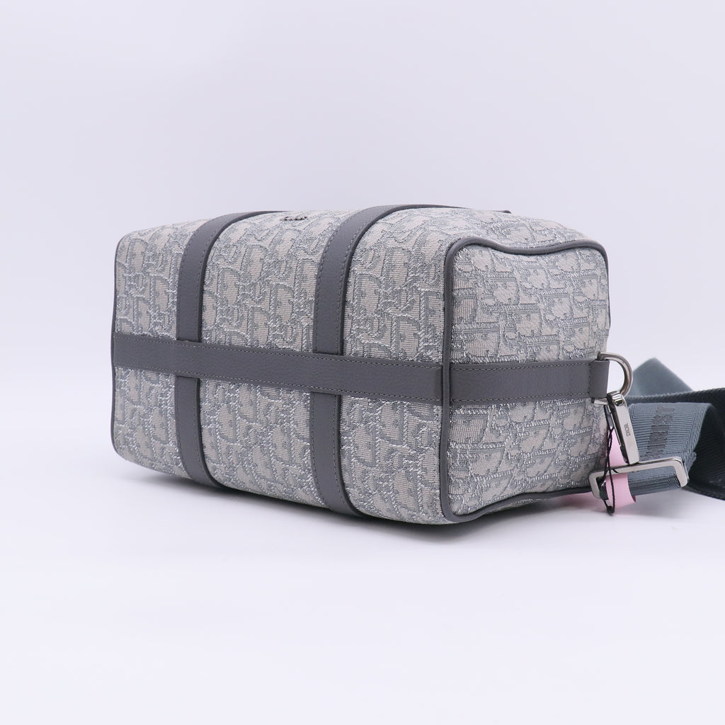 Christian Dior Oblique Jacquard Lingot 26 Ruthenium twins LDJ5518