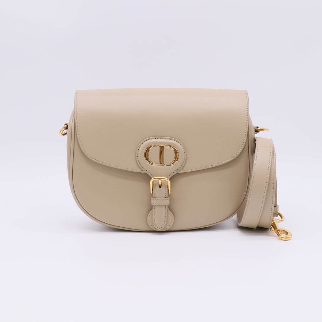 Christian Dior Box Calfskin Medium Dior Bobby Flap Bag B23204
