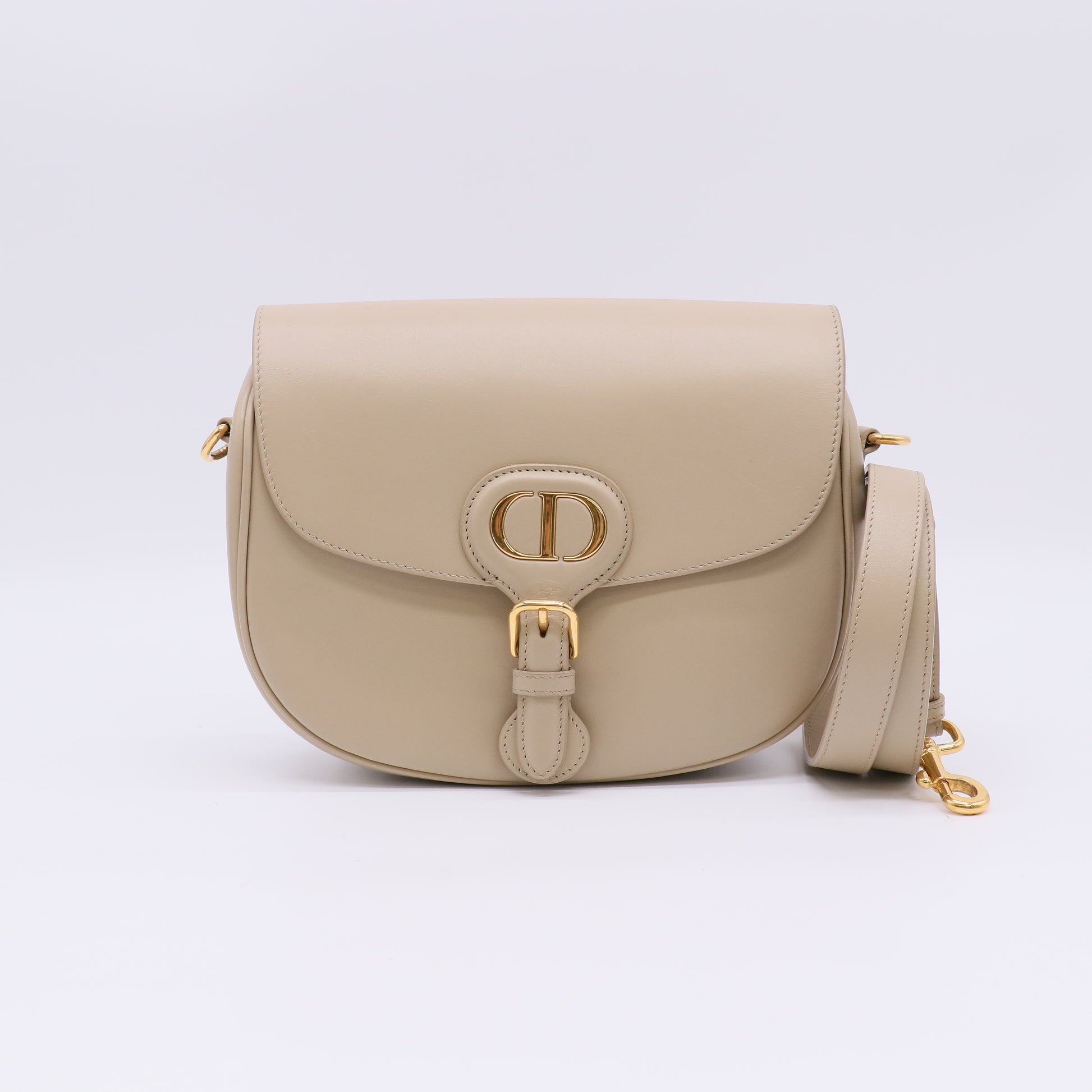 Christian Dior Box Calfskin Medium Dior Bobby Flap Bag B23204