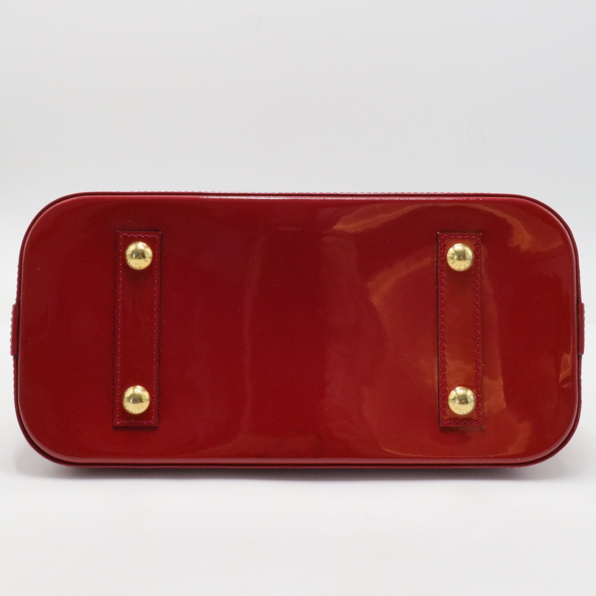 Alma Handbag Monogram Vernis PM
