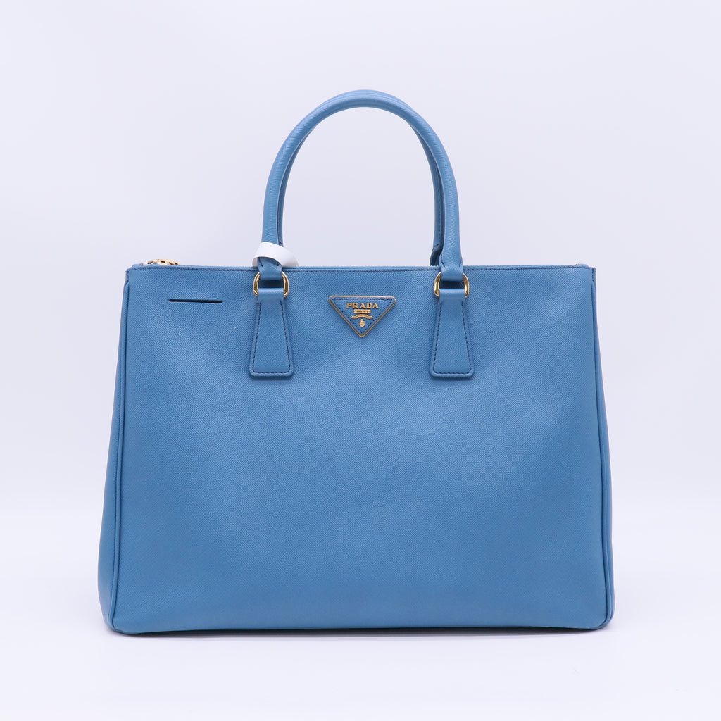 Prada Saffiano Leather Galleria Double Zip Medium B23680