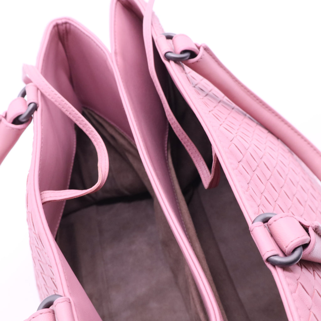 Milano Tote Intrecciato Nappa Large Twins