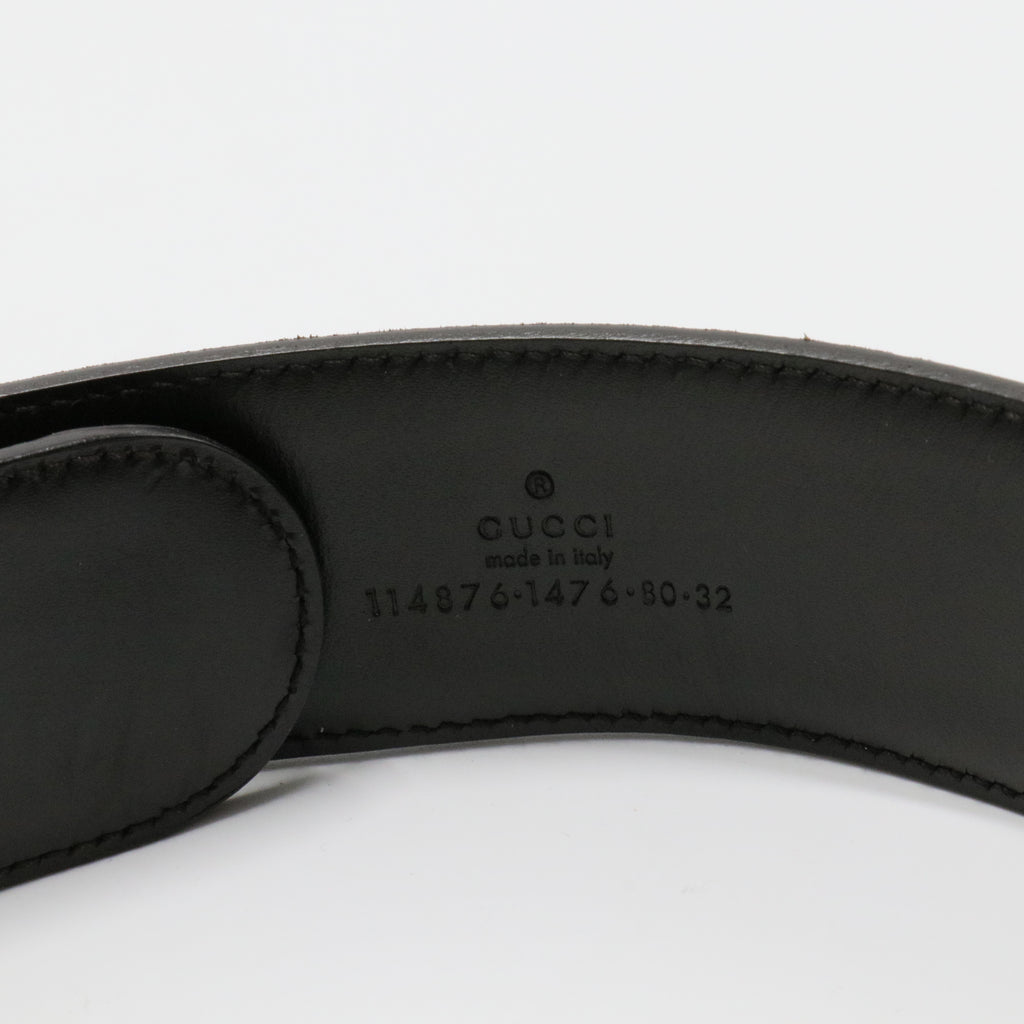 Gucci Interlocking G Belt Brown Leather