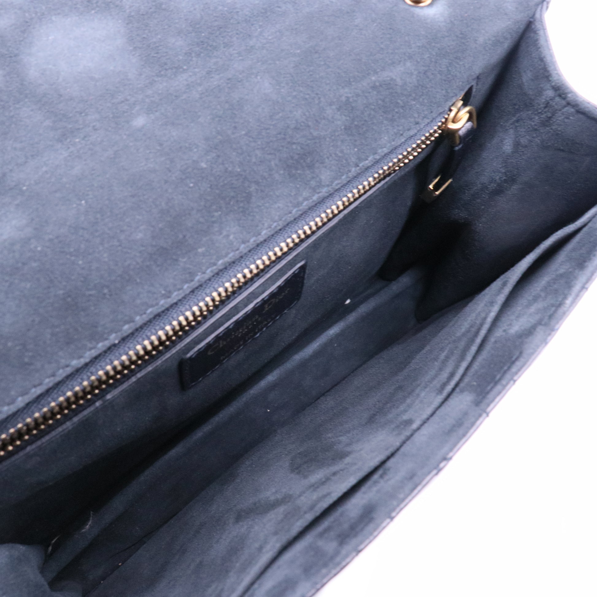 Christian Dior Dioraddict Flap Bag Cannage Quilt Lambskin Medium twins LDJ4076