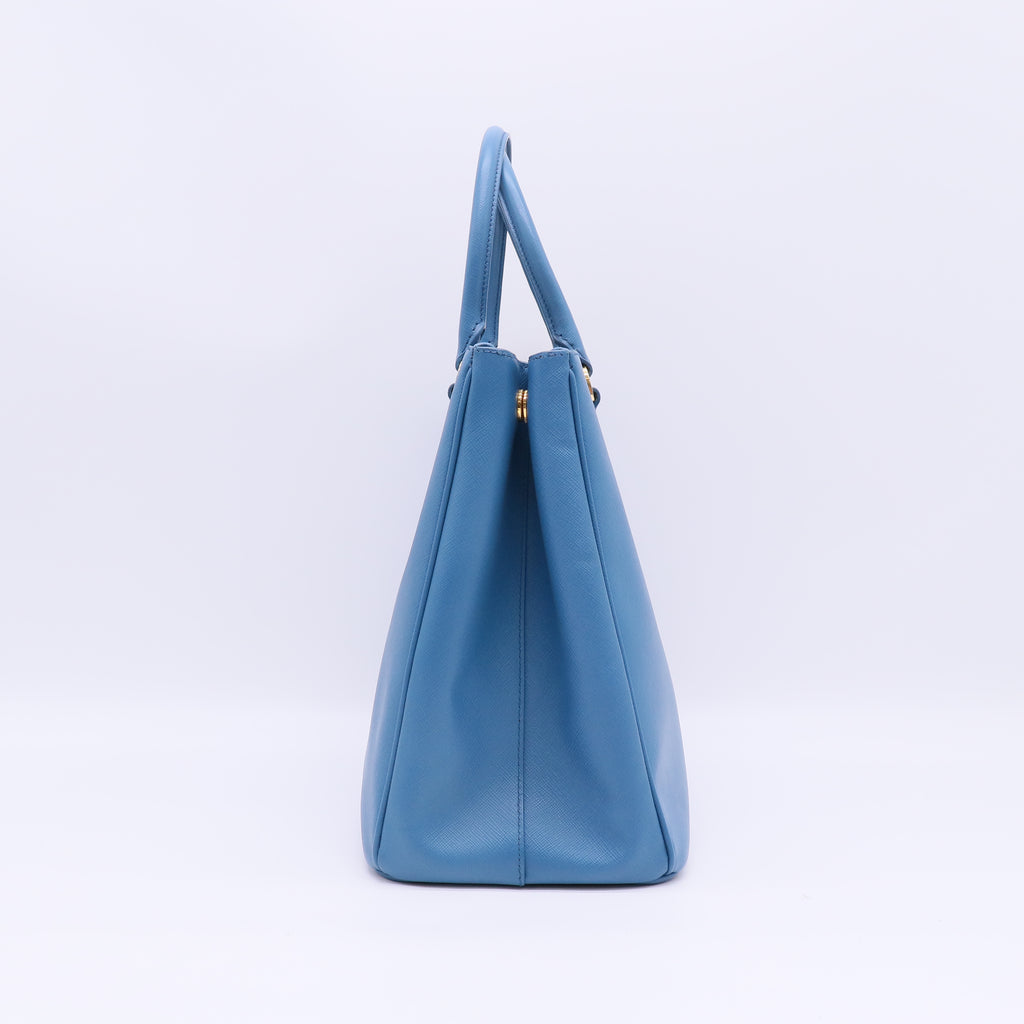 Prada Saffiano Leather Galleria Double Zip Medium B23680