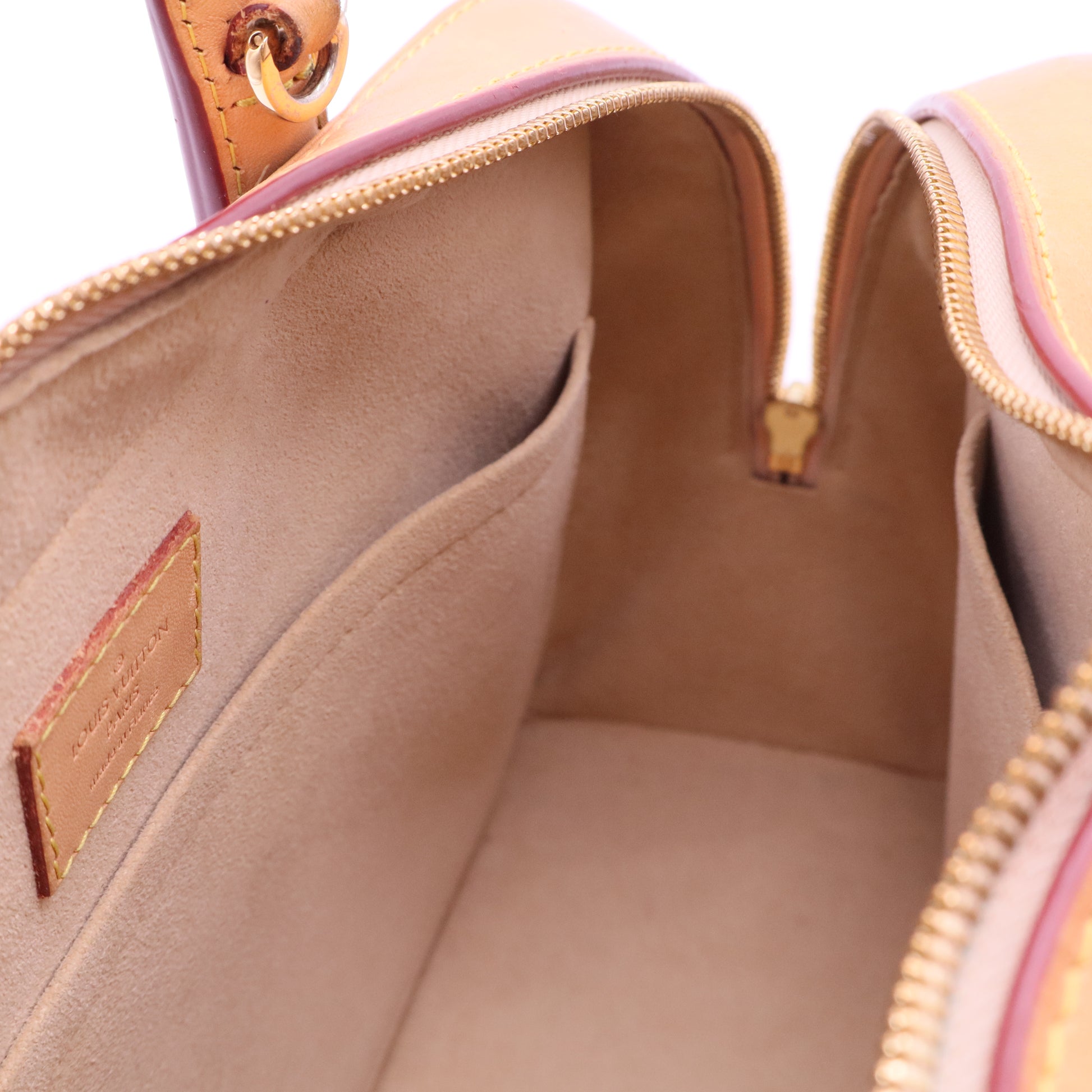 Monogram Coated Canvas Dora PM Tote Bag twins