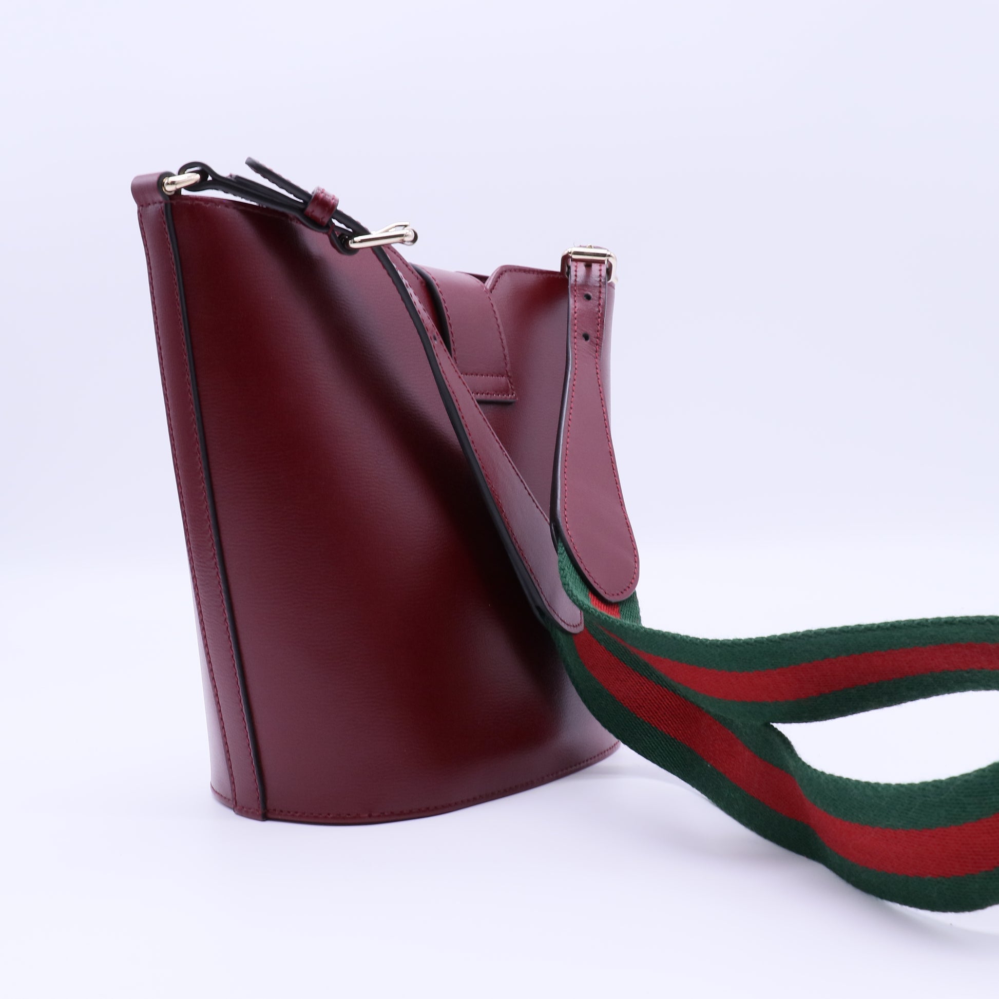 Gucci Rosso Ancora Mini Bucket Shoulder Bag twins LDJ4068
