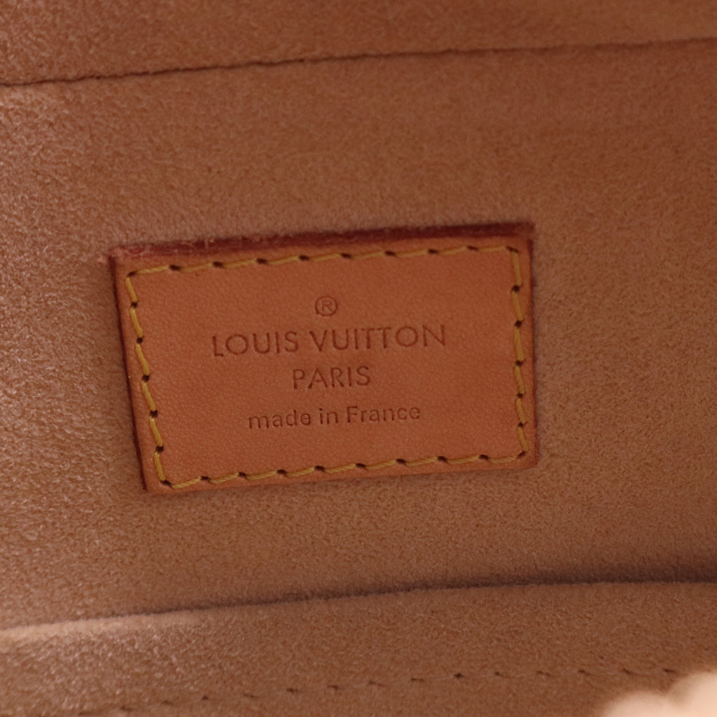 Monogram Coated Canvas Dora PM Tote Bag twins