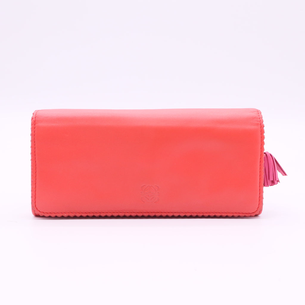 Leather clutch