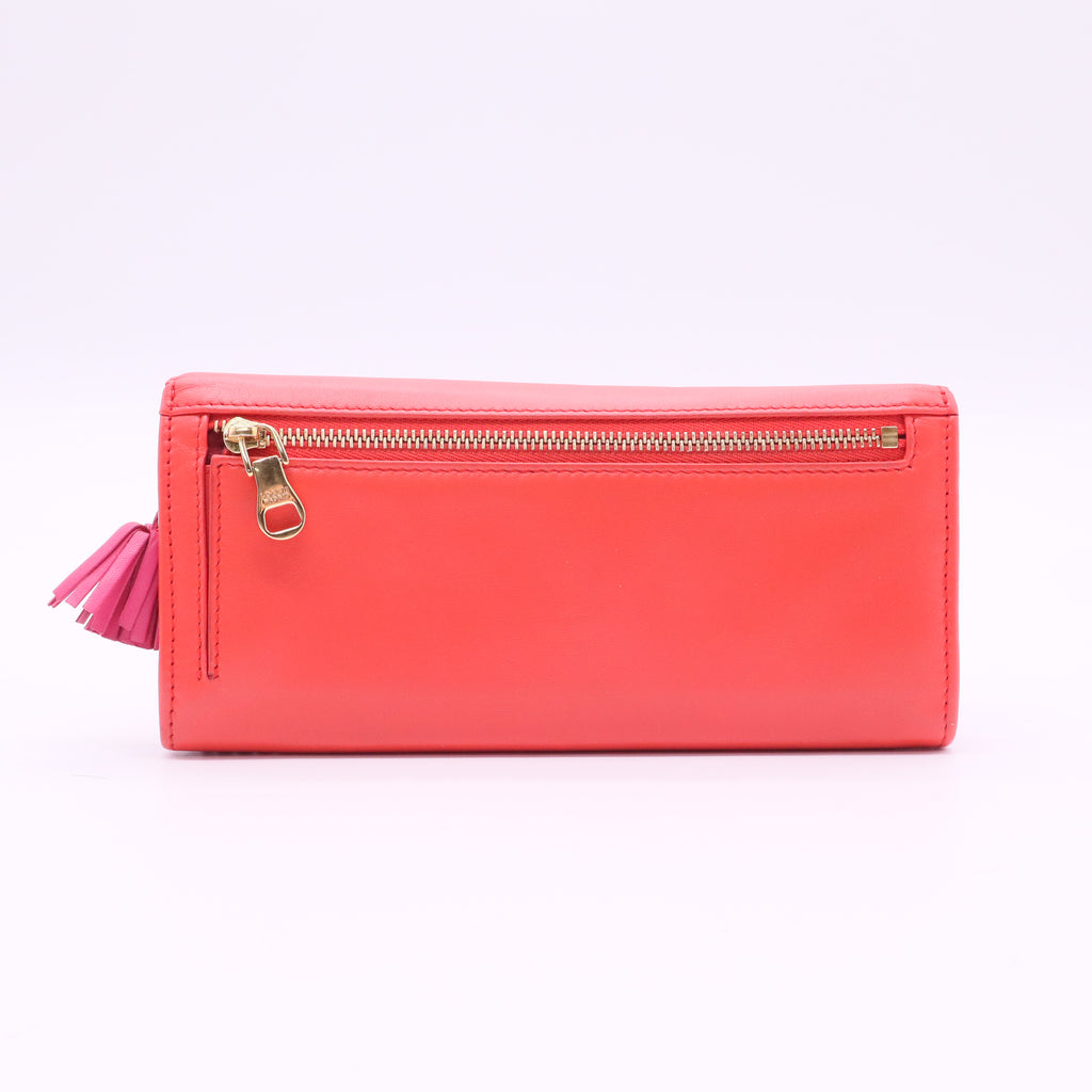 Leather clutch