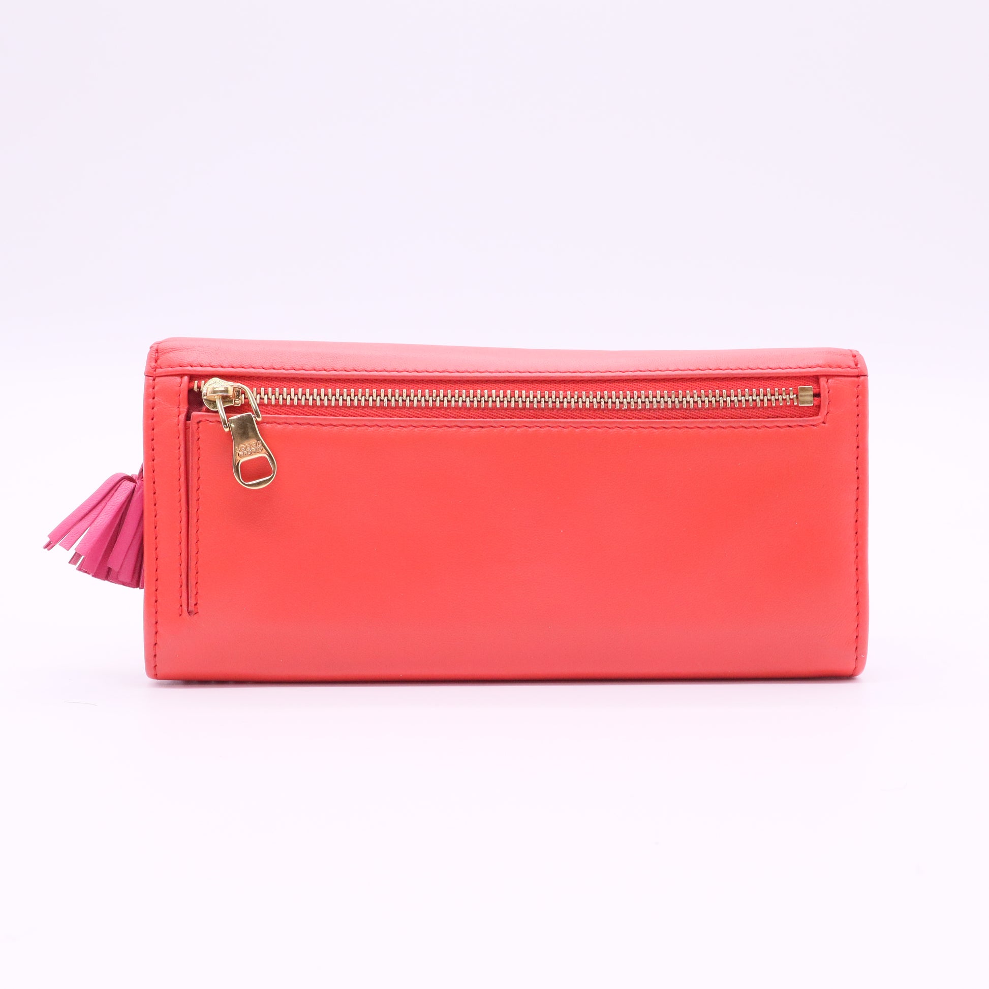 Leather clutch