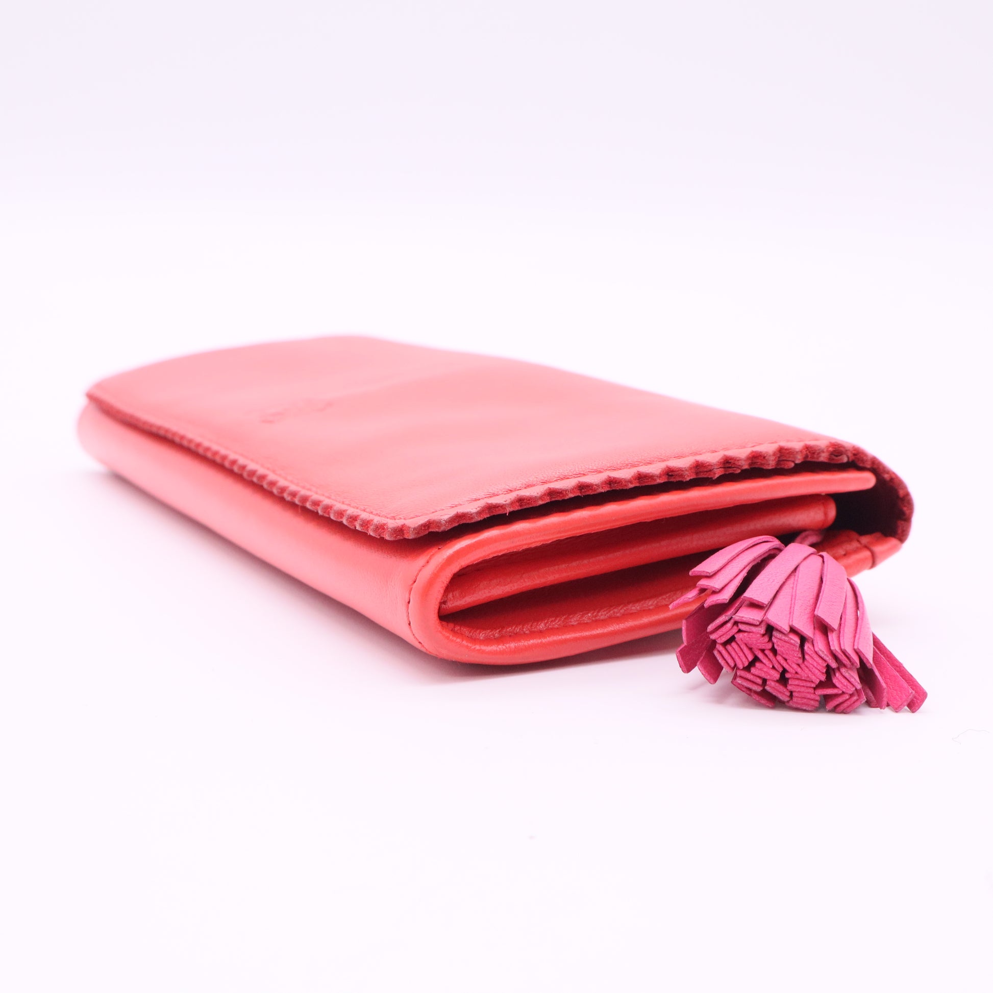 Leather clutch