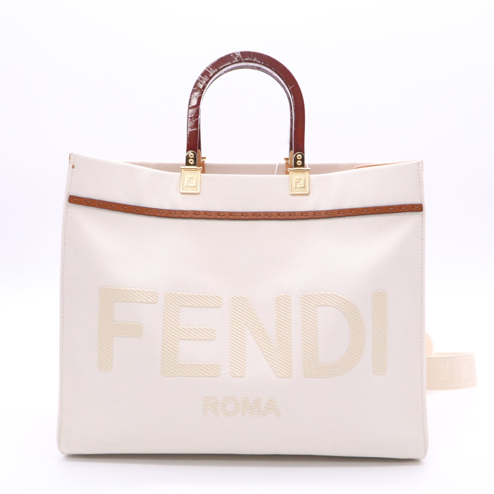 Sunshine Shopper Tote Canvas Medium Twins LDJ3554