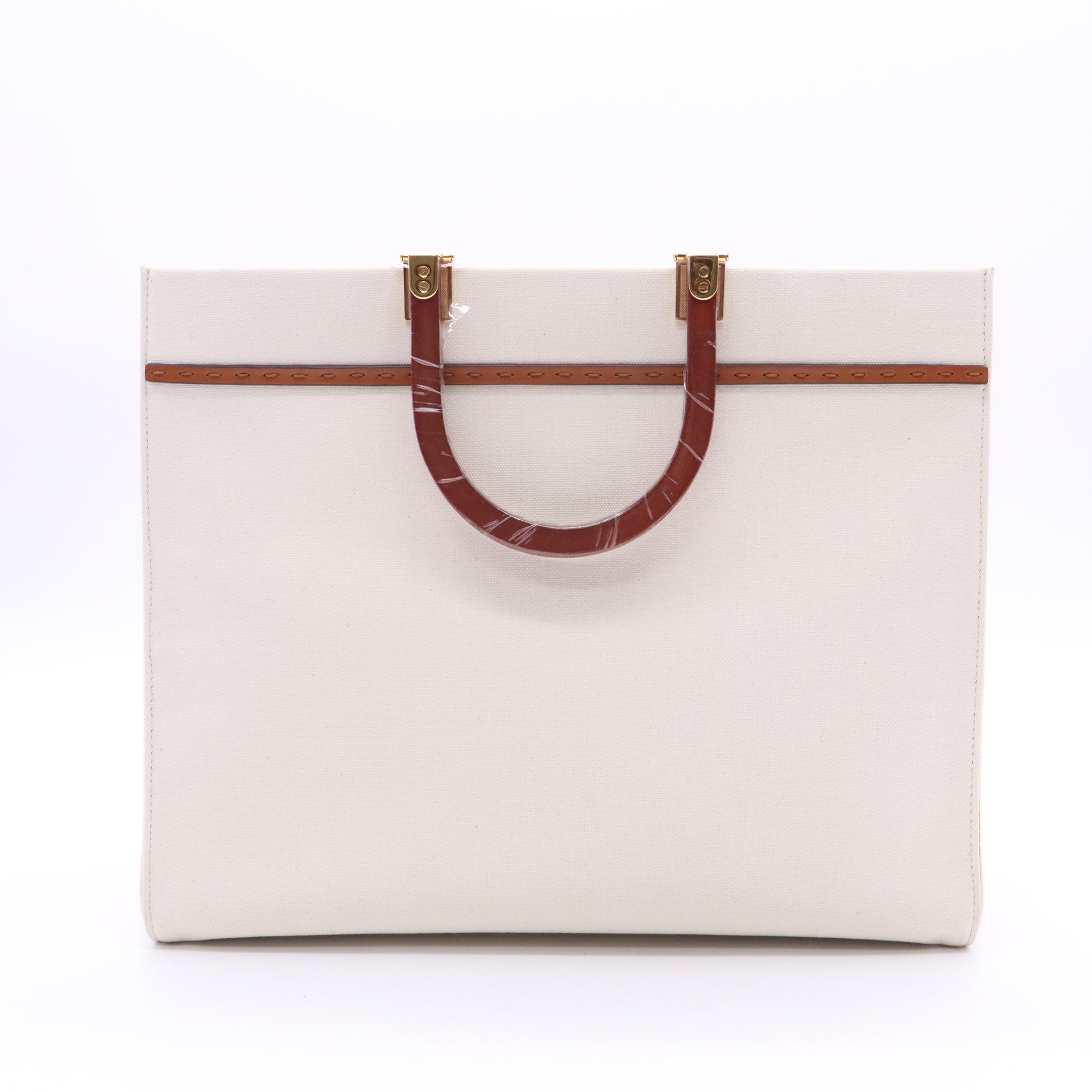 Sunshine Shopper Tote Canvas Medium Twins LDJ3554