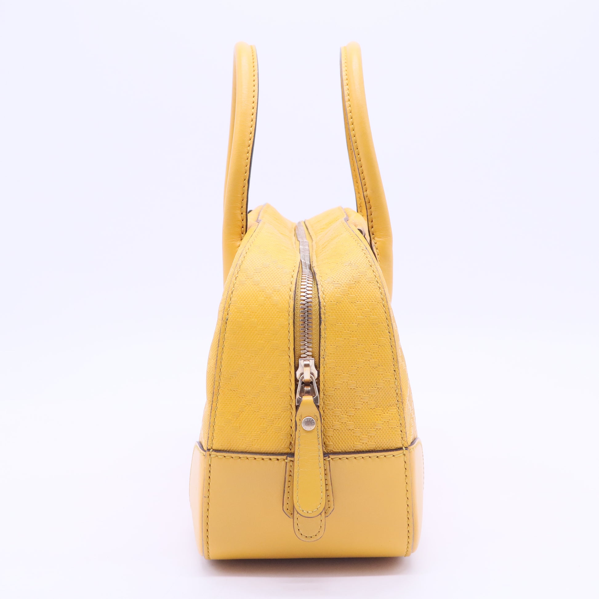 Bright Convertible Boston Bag Diamante Leather Small B12411