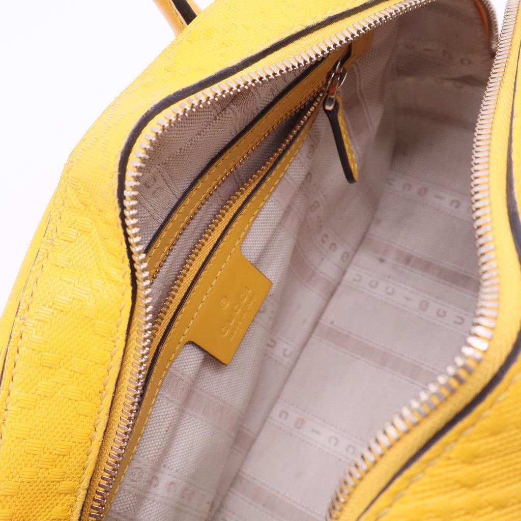Bright Convertible Boston Bag Diamante Leather Small B12411