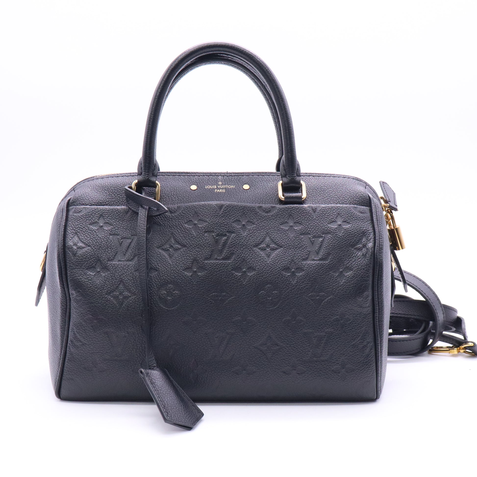 Speedy Bandouliere Monogram Empreinte 25 Black Twins LDJ3550