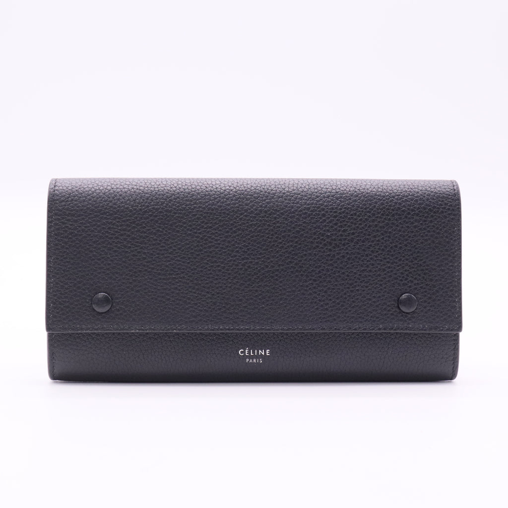 Large Flap Multi Function Long Wallet Twins