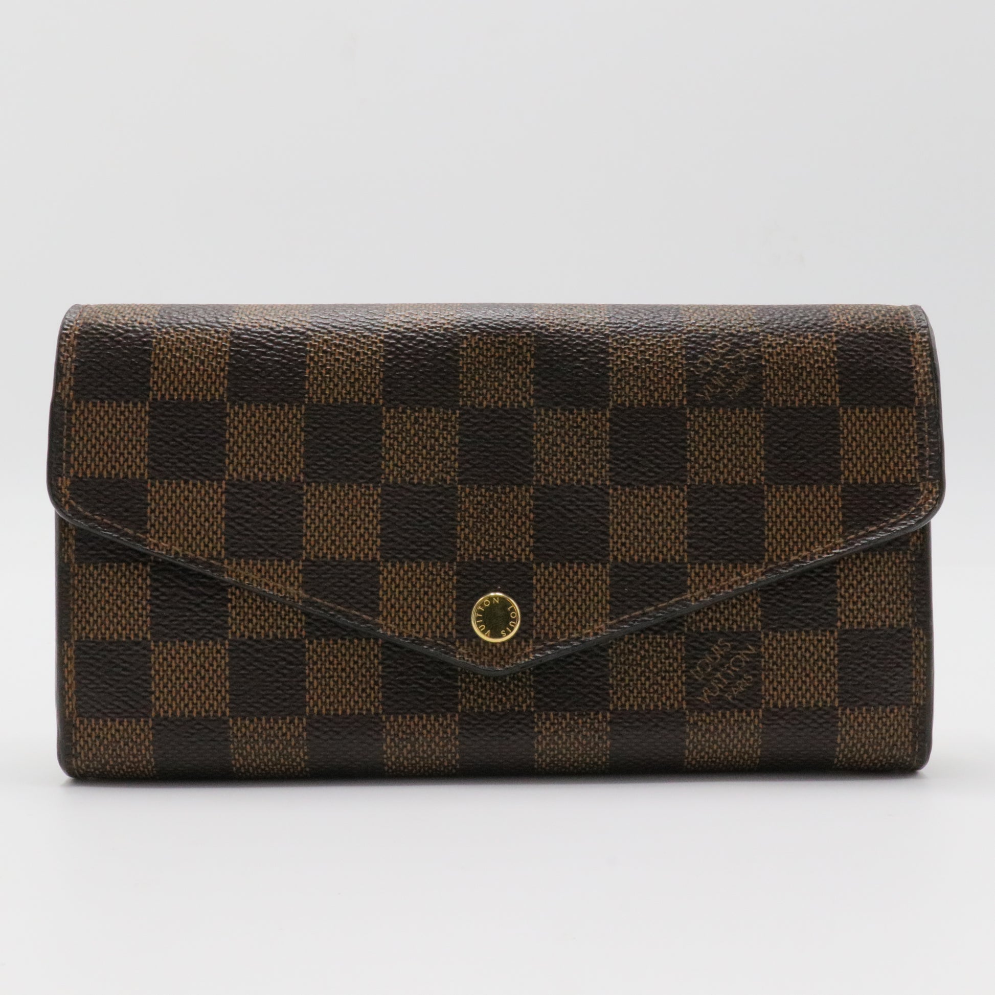 Damier Ebene Canvas Sarah Wallet