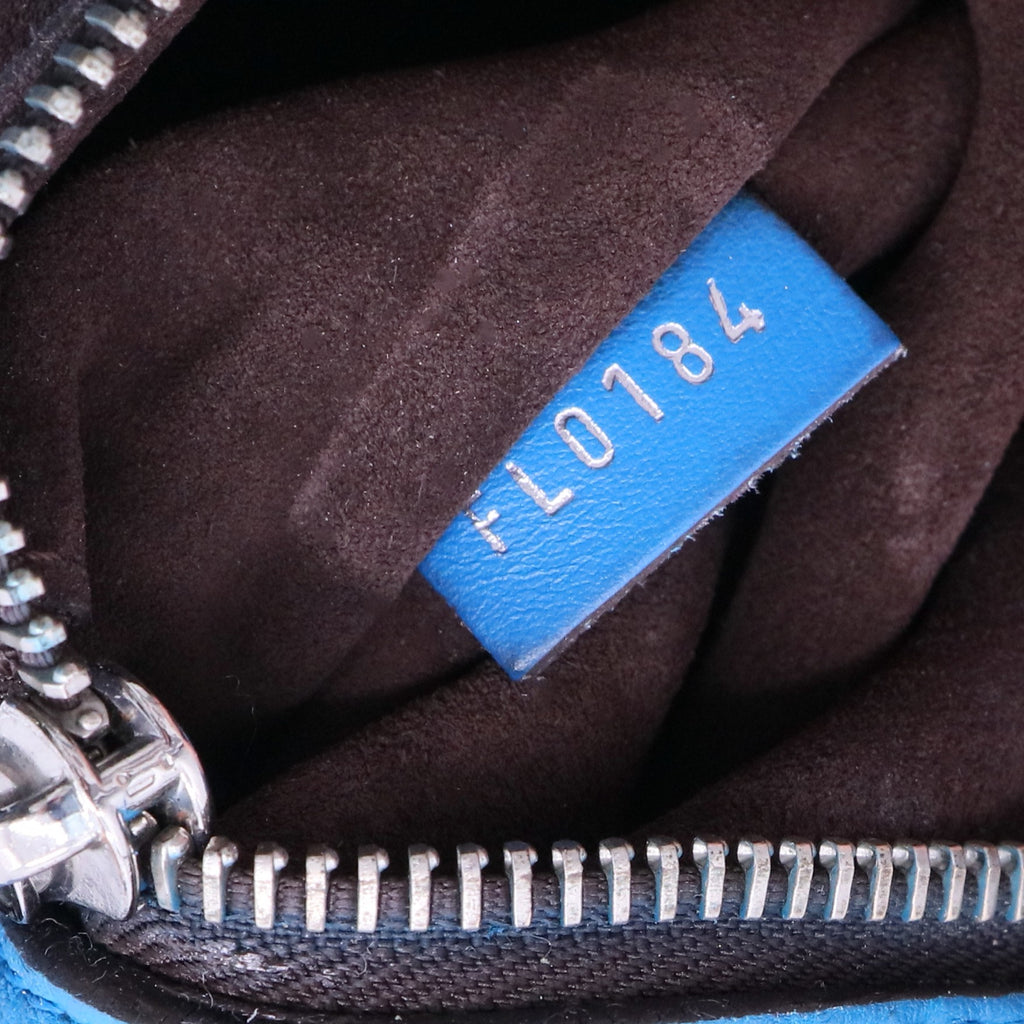 Tote W PM Monogram Velours Blue Lagoon B20012