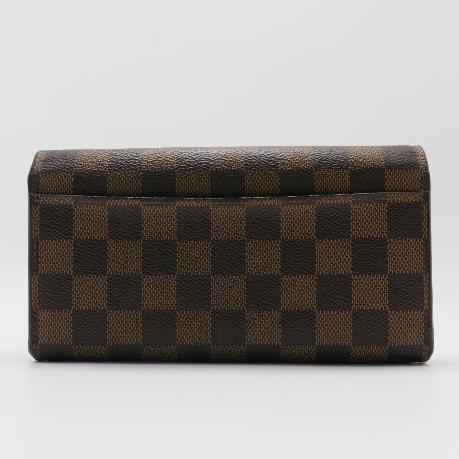 Damier Ebene Canvas Sarah Wallet