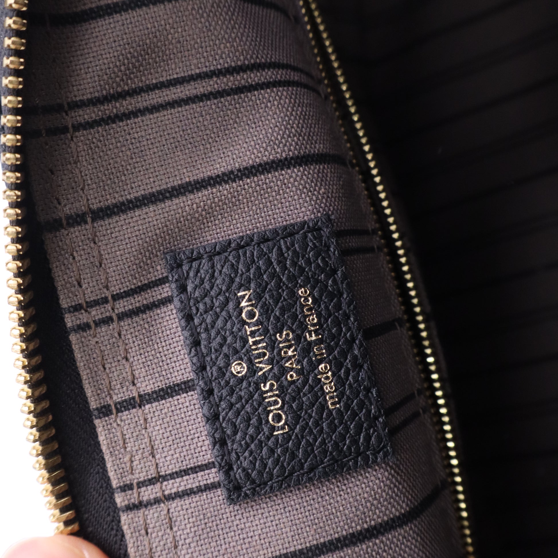 Speedy Bandouliere Monogram Empreinte 25 Black Twins LDJ3550