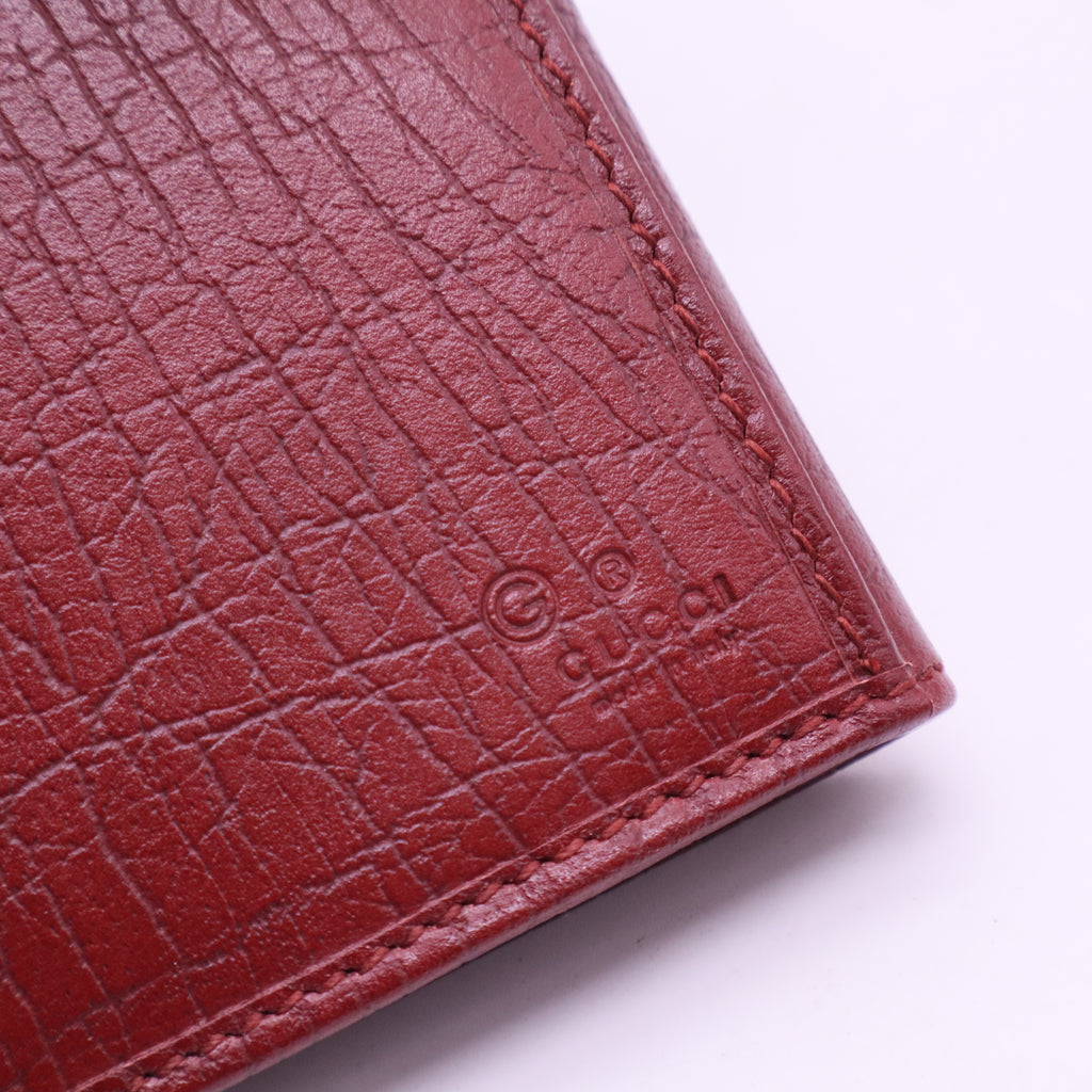 Coral Leather Steel Hardware Horse Bit Portemonnaie Wallets Purse