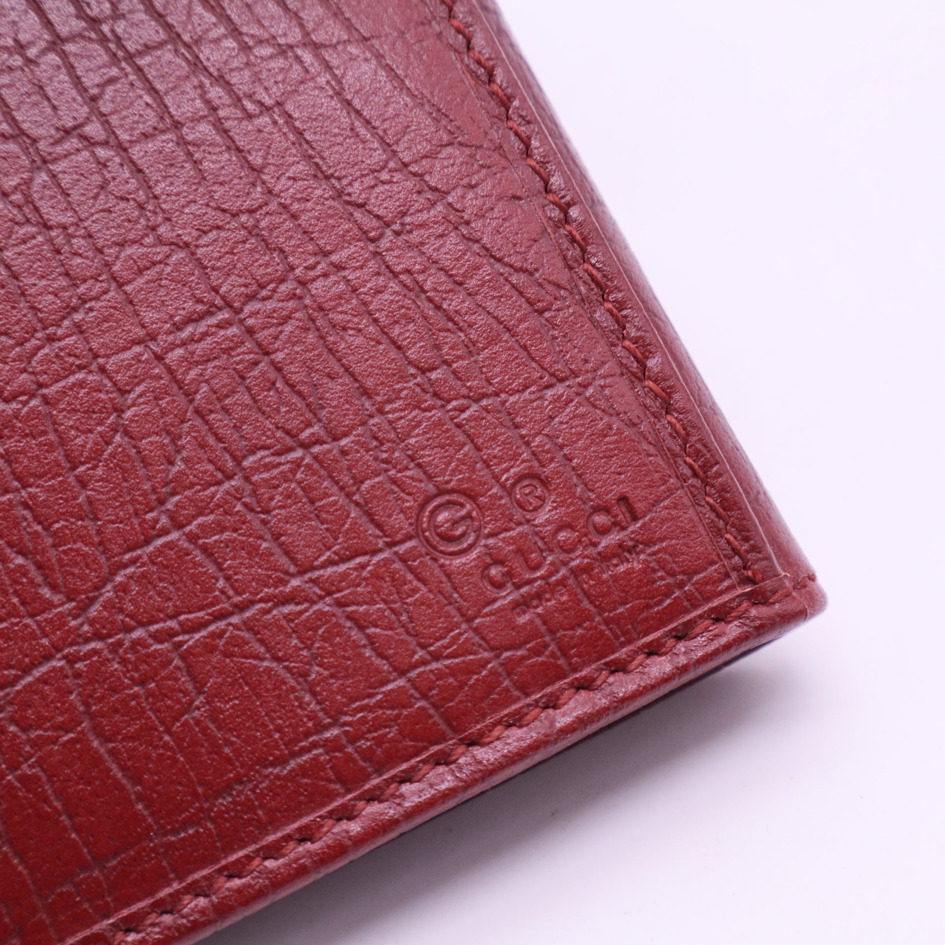 Coral Leather Steel Hardware Horse Bit Portemonnaie Wallets Purse