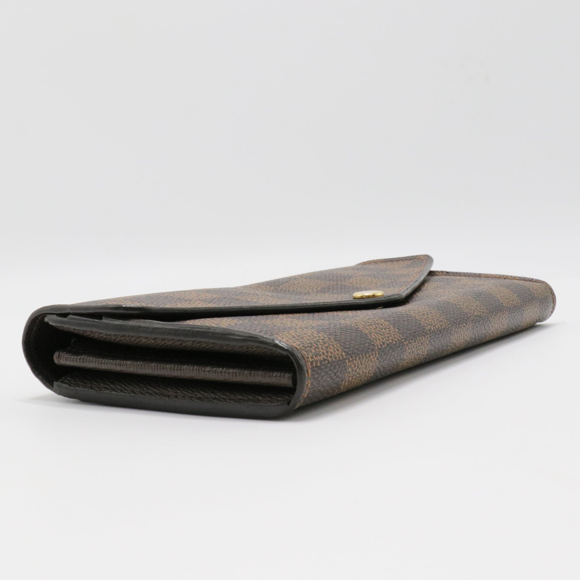 Damier Ebene Canvas Sarah Wallet