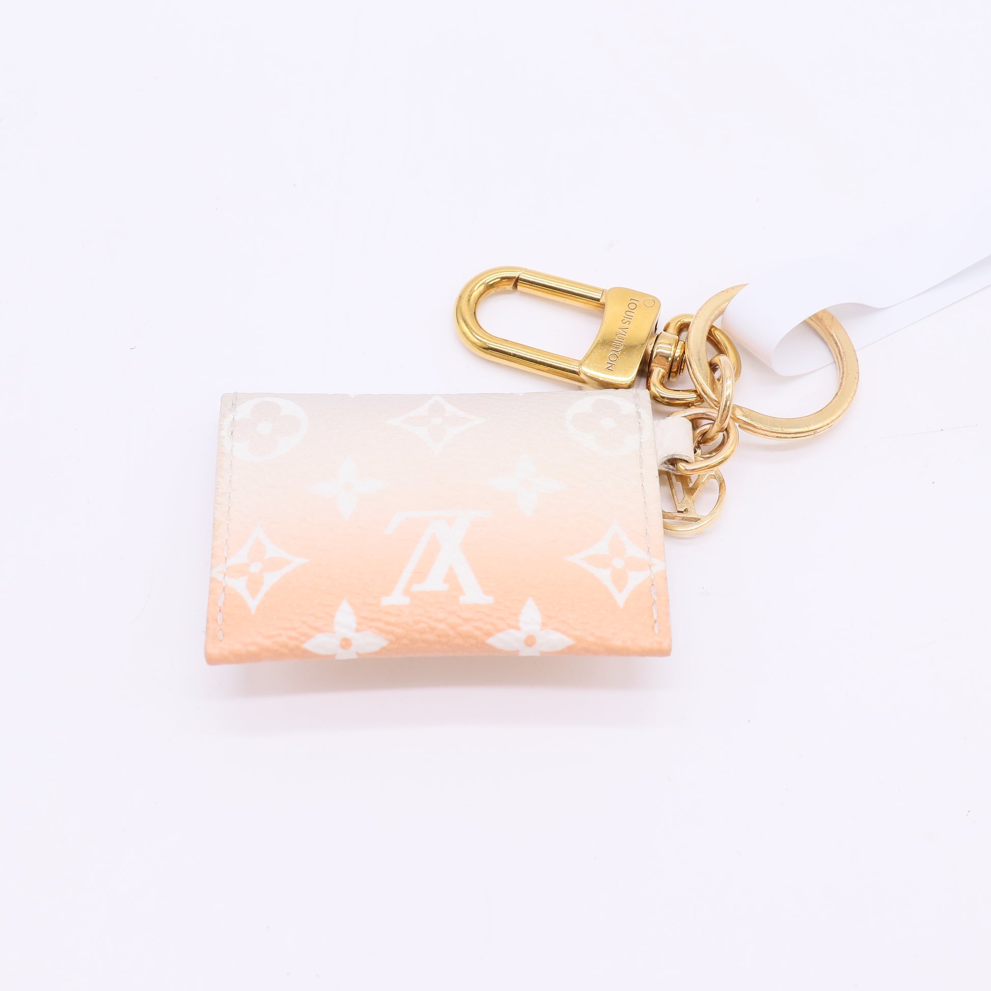 Monogram By The Pool Kirigami Pouch Key Holder Bag Charm Brume W23048