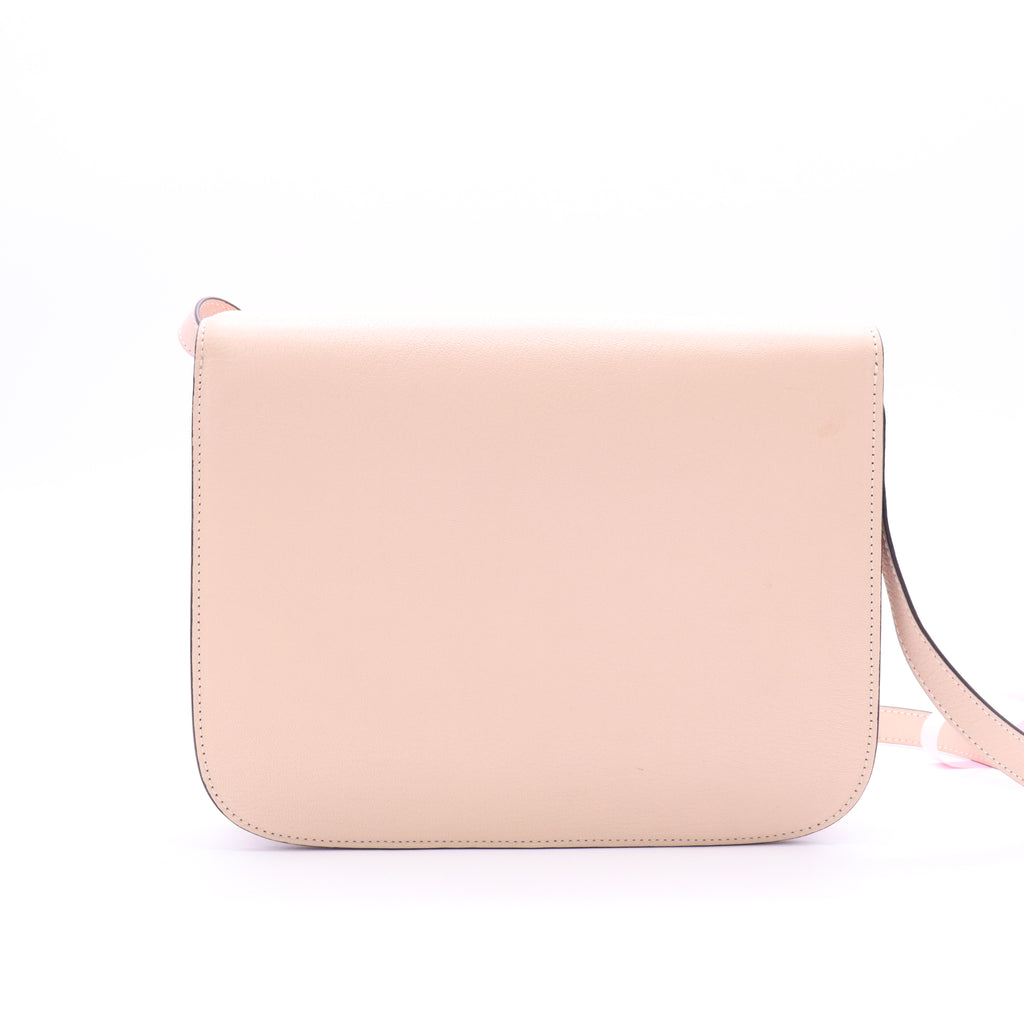 Classic Box Bag Smooth Leather Medium Twins LDJ3556