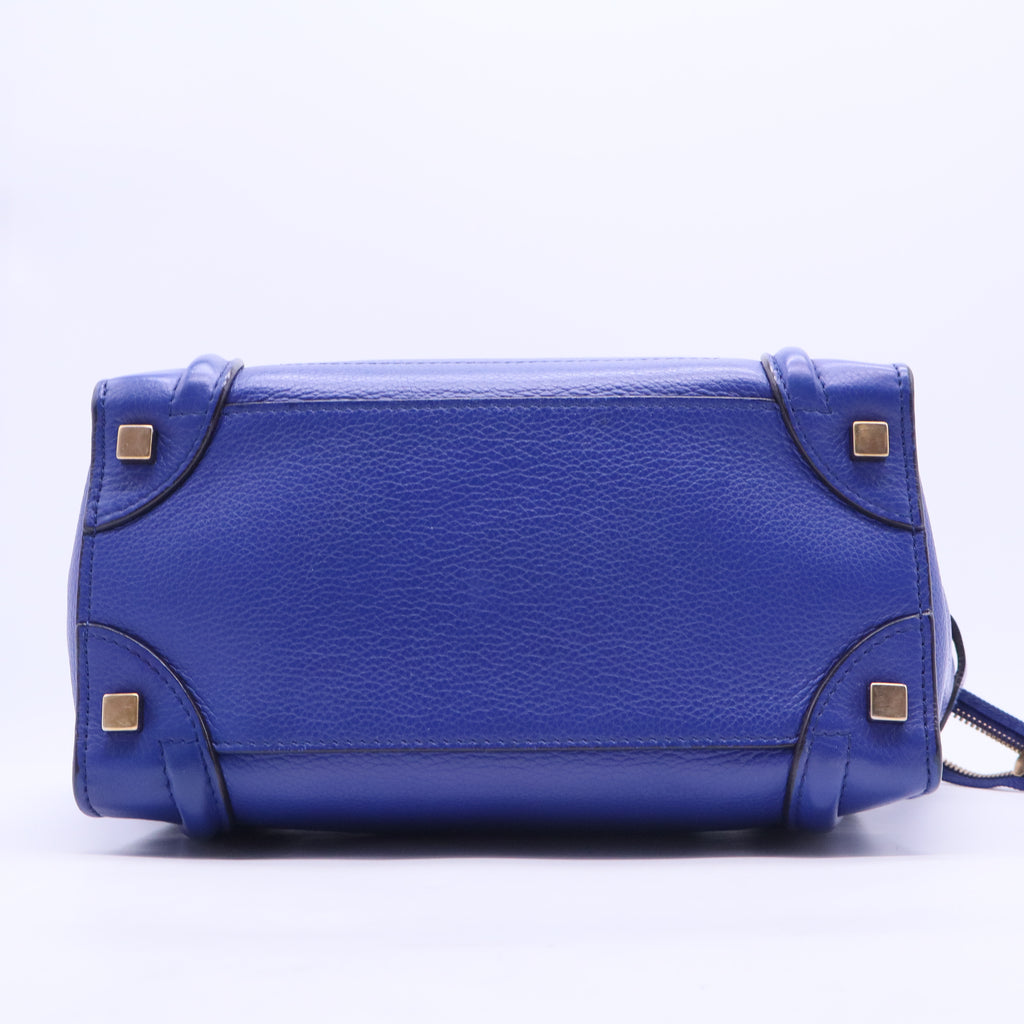 Luggage Bag Grainy Leather Micro B20129