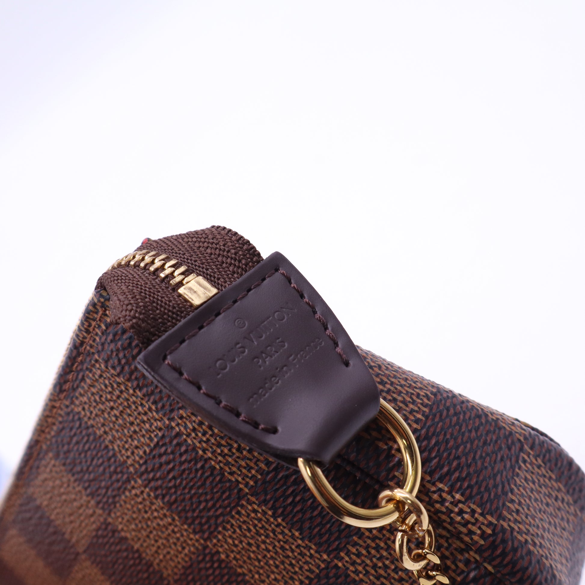 Mini Pochette Accessoires in Damier Ebene Twins LDJ3533