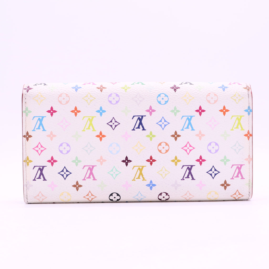 Monogram Multicolor Sarah Wallet White Grenade