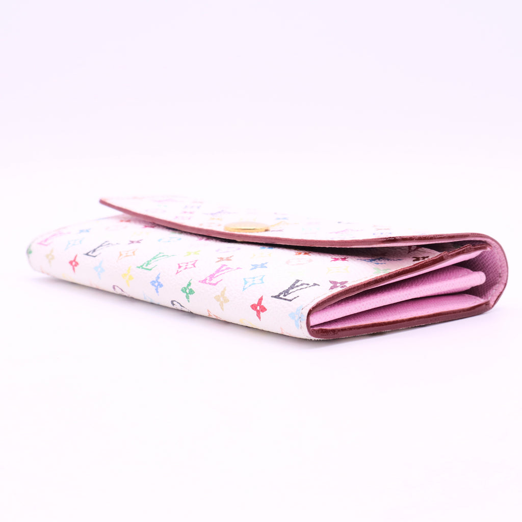 Monogram Multicolor Sarah Wallet White Grenade