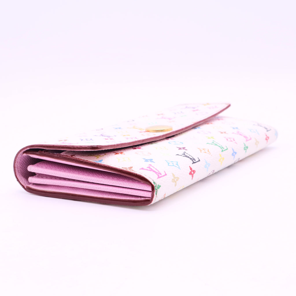 Monogram Multicolor Sarah Wallet White Grenade
