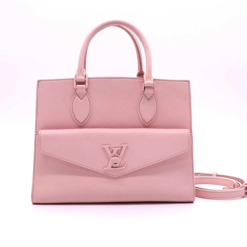 Lockme Monochrome Tote Leather PM Twins LDJ3555