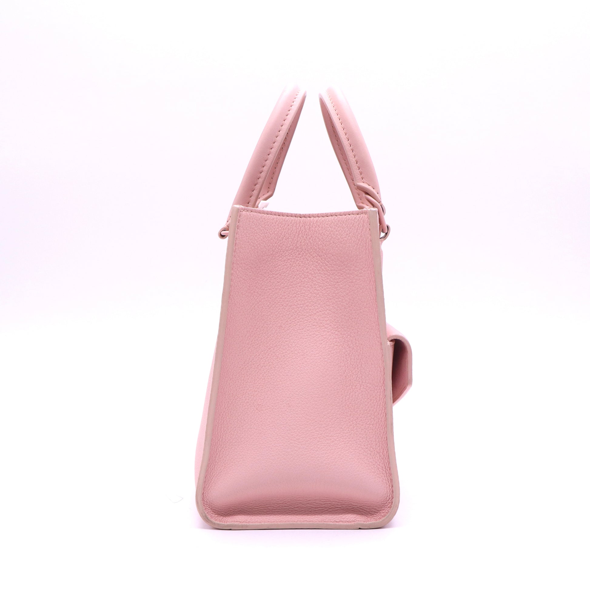 Lockme Monochrome Tote Leather PM Twins LDJ3555