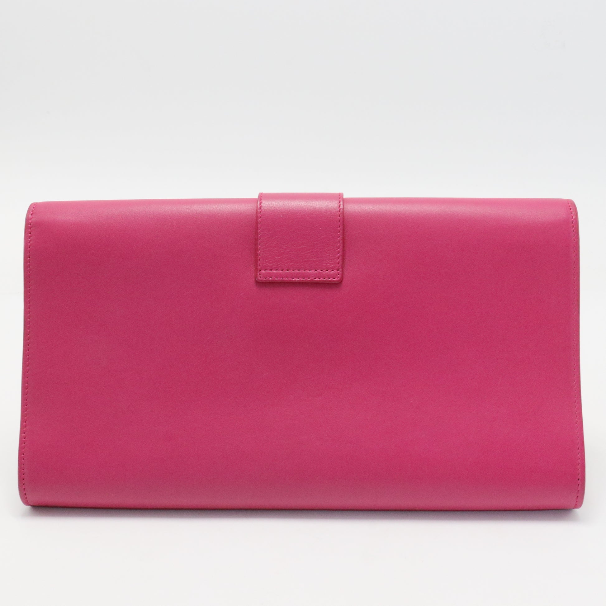 Classic Y Chain Wallet Leather