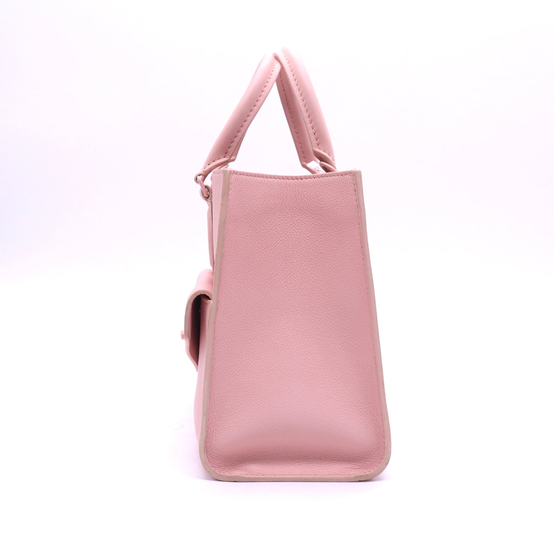 Lockme Monochrome Tote Leather PM Twins LDJ3555